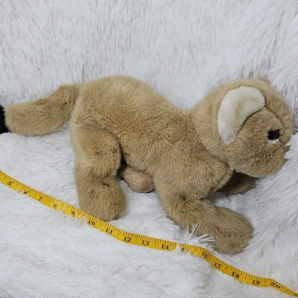 Vintage World Wildlife Fund Lioness 1985 Ear Tag 19